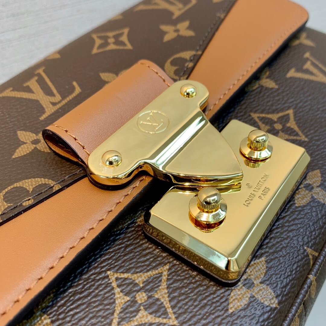 M46127 Caramel Brown Marceau Chain bag Pochette Métis