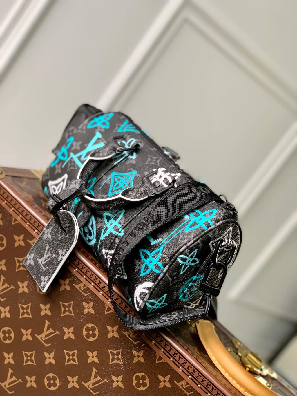M21399 KEEPALL BANDOULIÈRE 25 Monogram brown