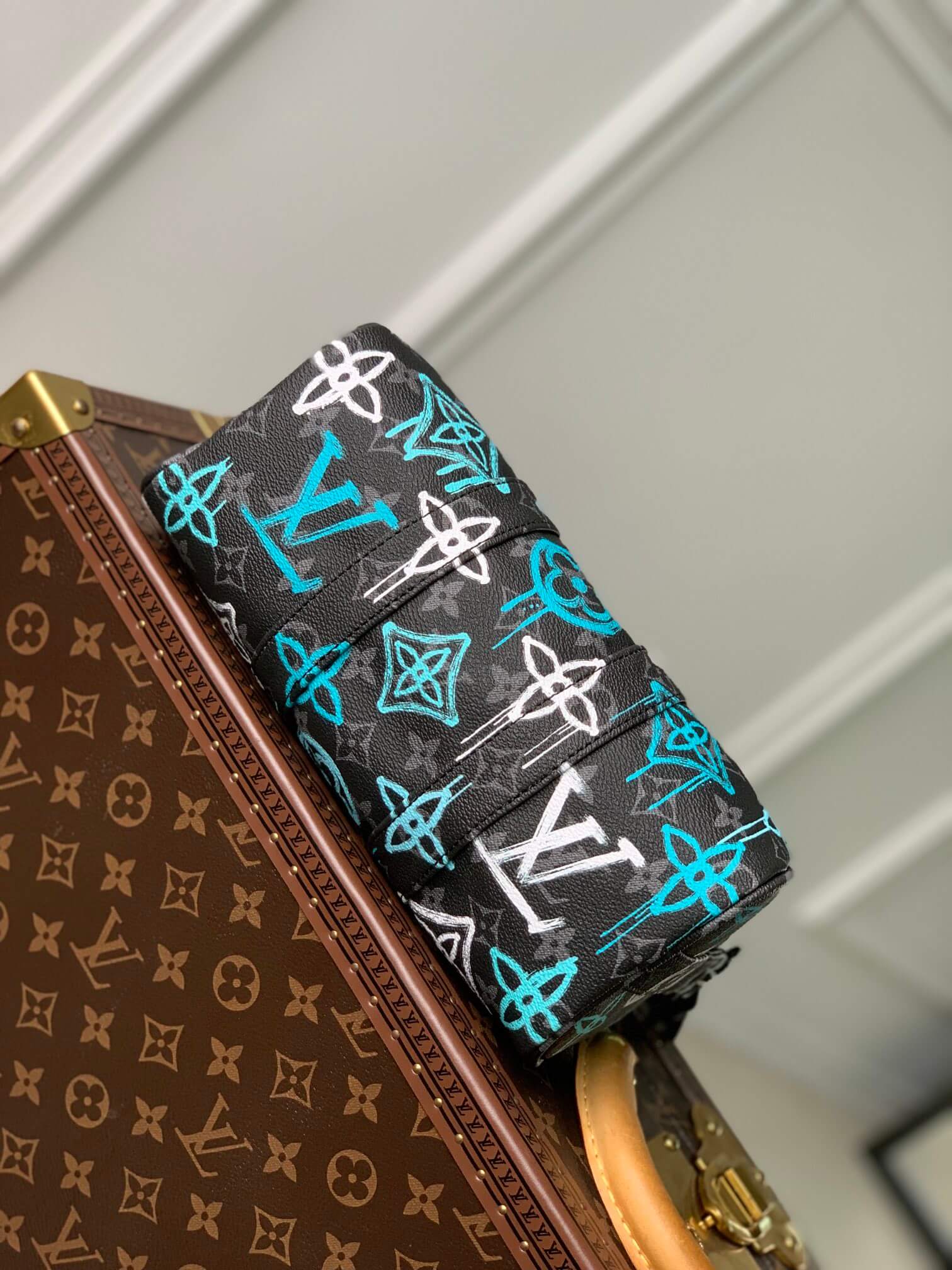M21399 KEEPALL BANDOULIÈRE 25 Monogram brown