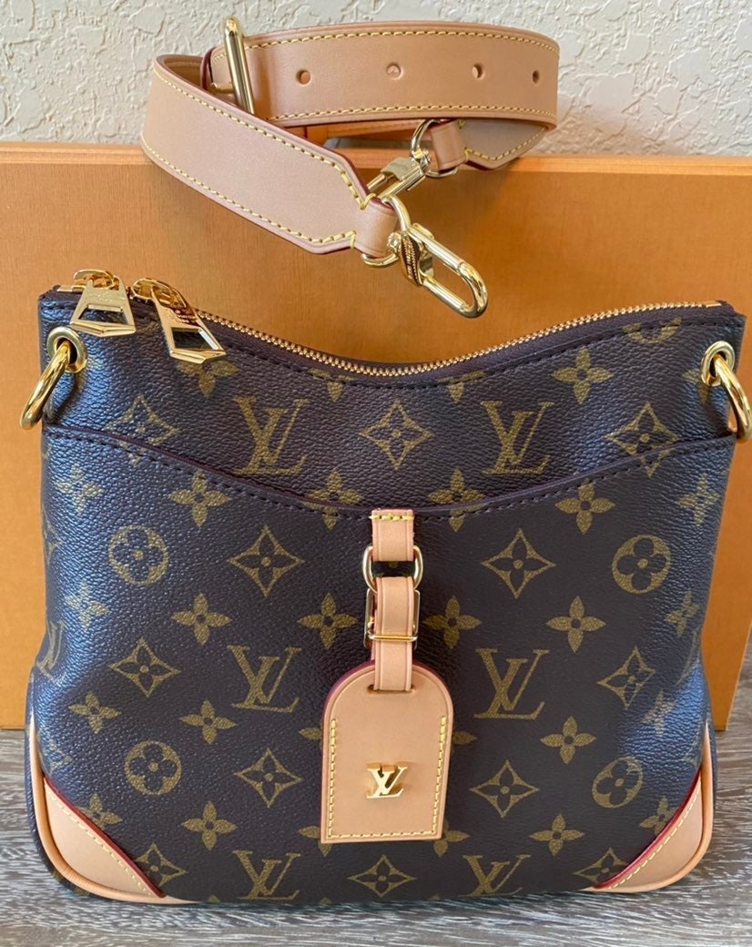 Louis Vuitton Odéon PM Monogram Canvas Natural For Fall-Winter,  Shoulder And CrossBody Bags 11in/28cm Louis Vuitton M45354