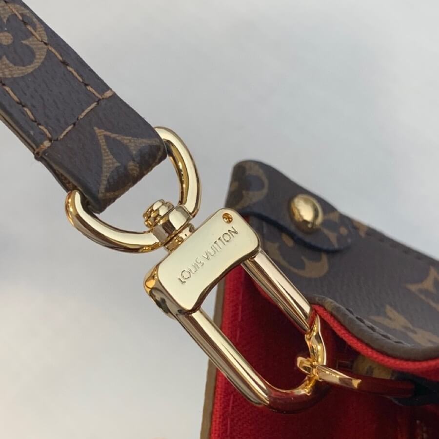 M45039 totes OnTheGo Monogram Toron 25cm INSIDE red