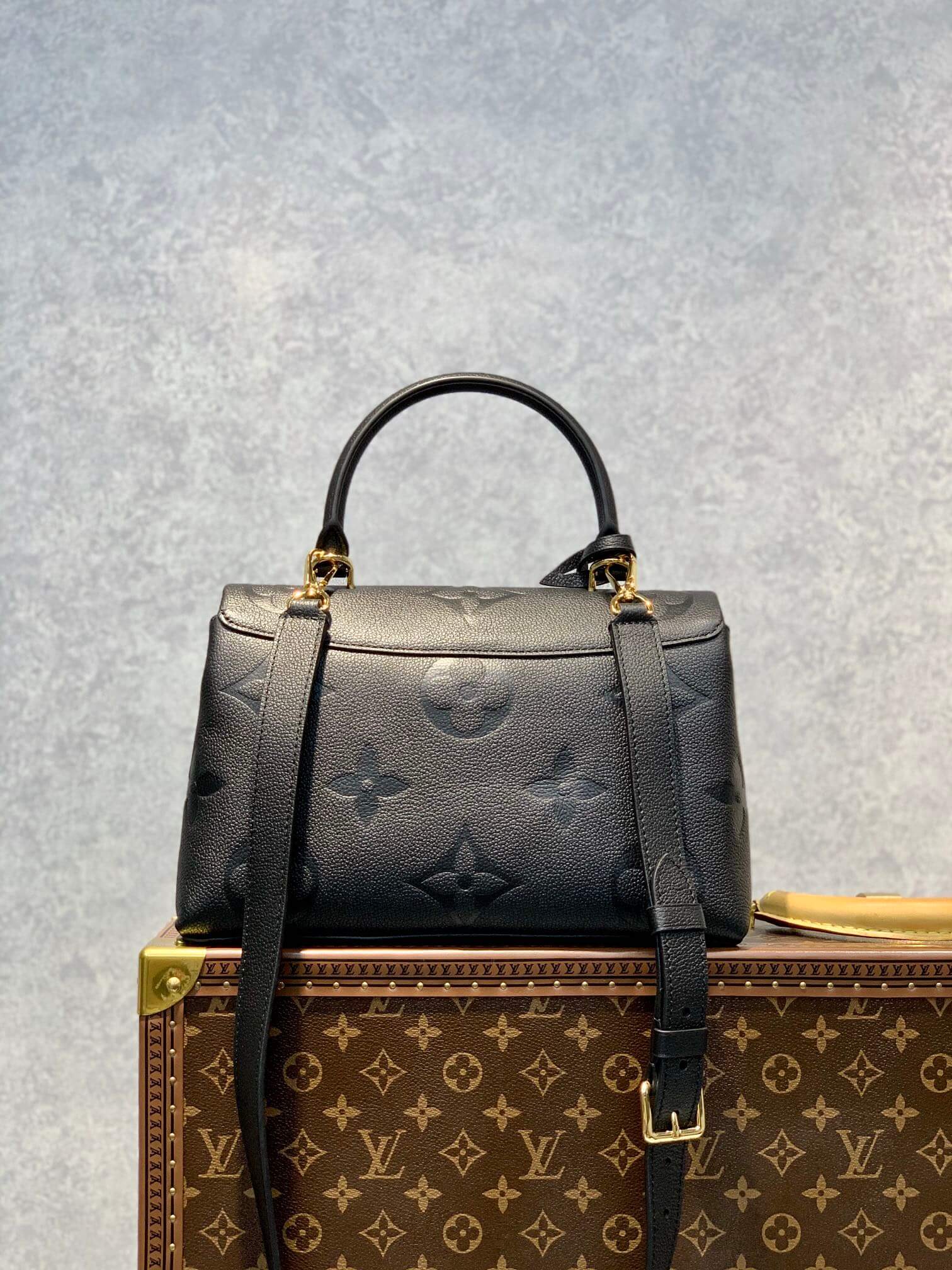 M45976 Madeleine 24cm/BB 30cm/MM Monogram Empreinte black Handbag