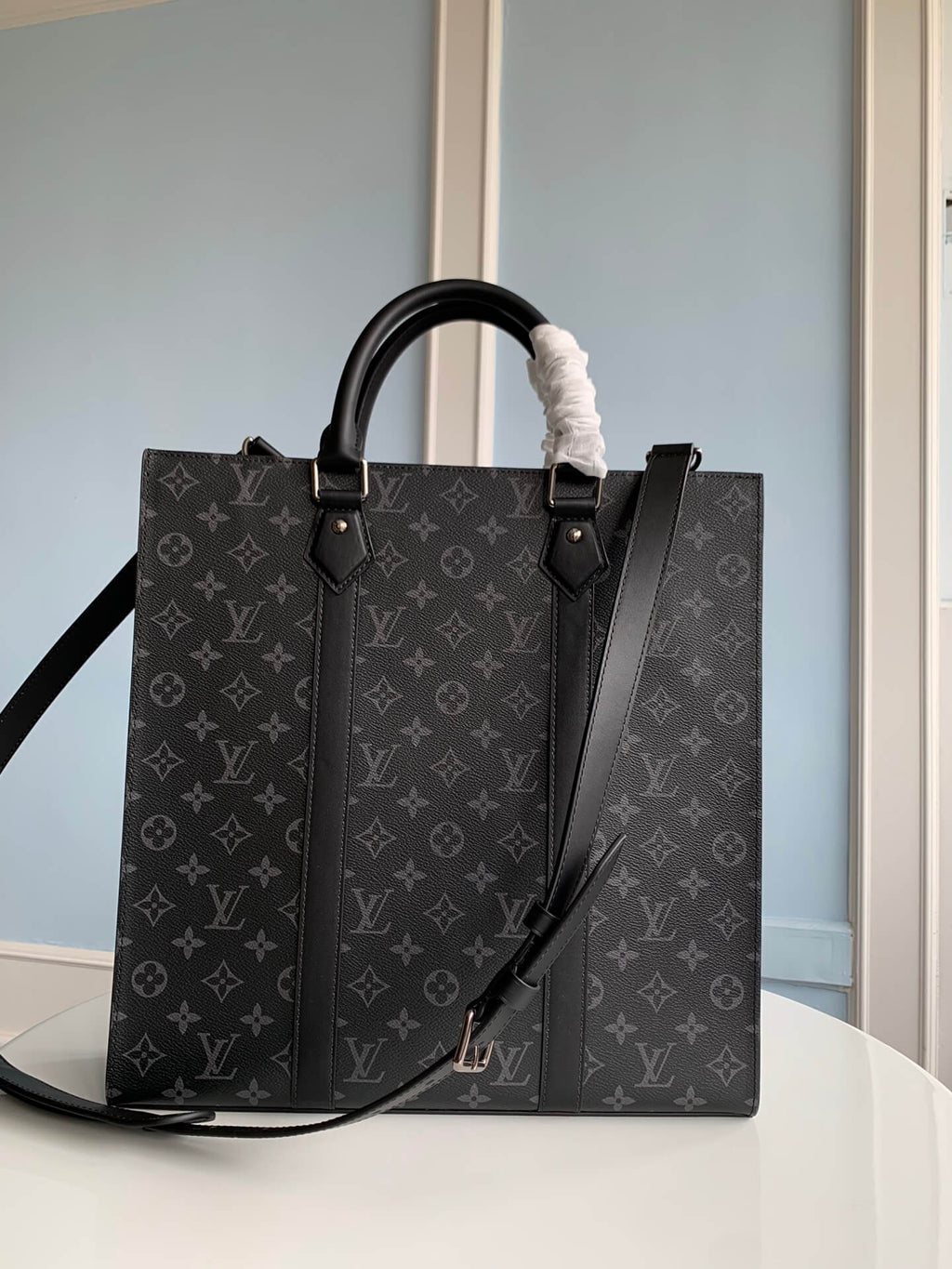 M46452 SAC PLAT MM Handbag Monogram Chess 36.5cm black