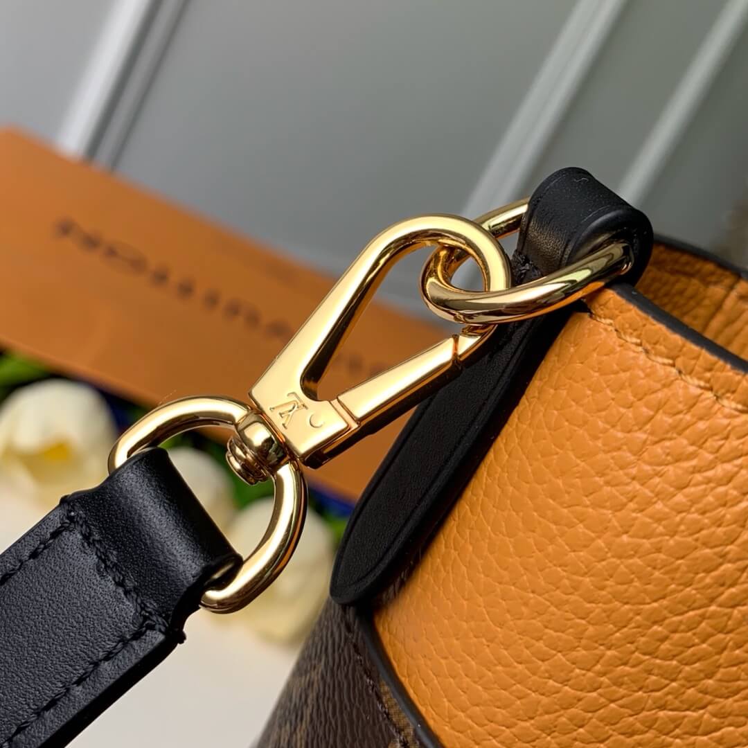 M53823 ON MY SIDE Monogram 30.5cm black yellow