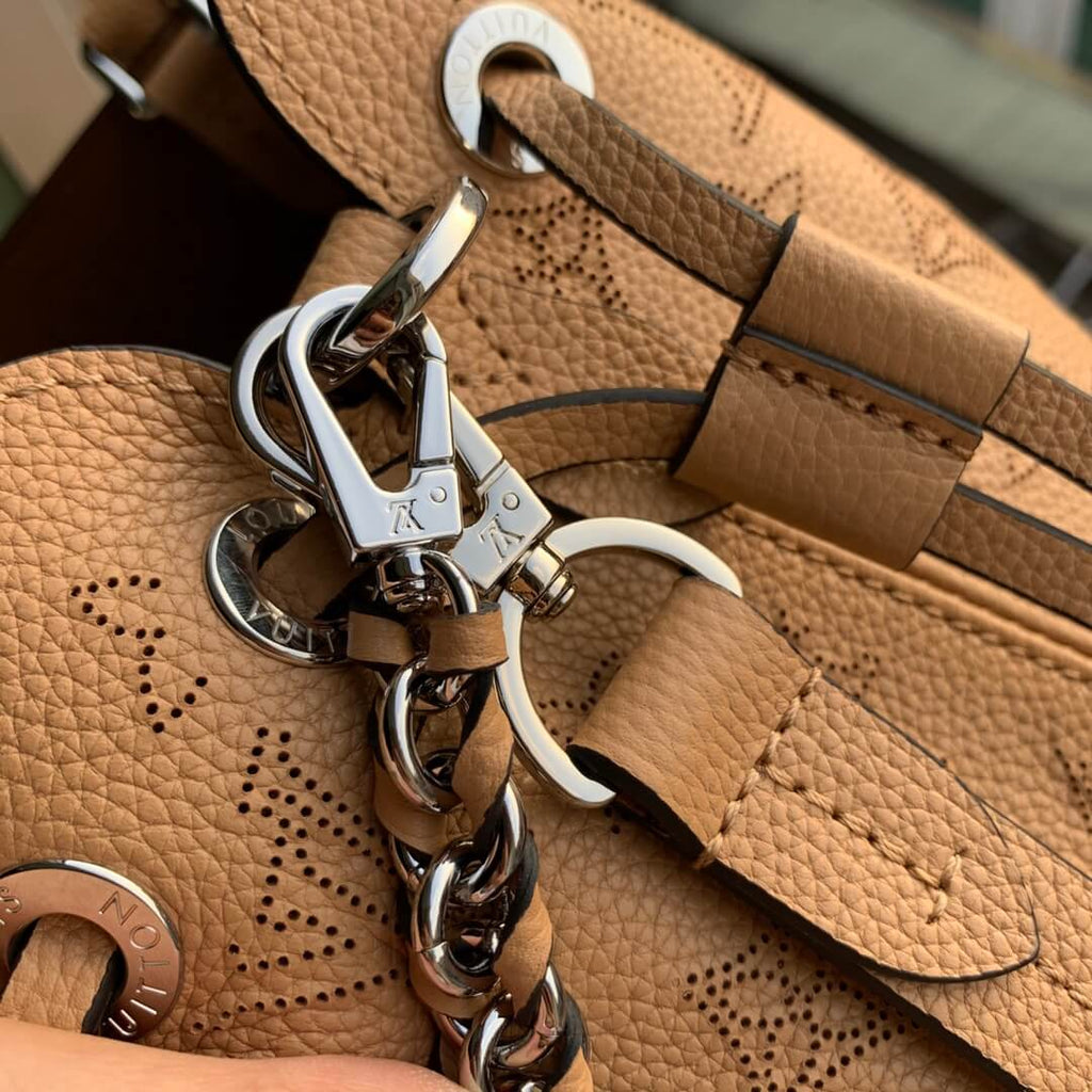 M59655 BELLA TOTE monogram 32cm orange yellow Soft perforated cowhide