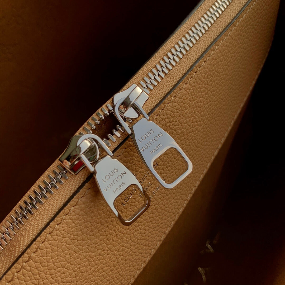 M59655 BELLA TOTE monogram 32cm orange yellow Soft perforated cowhide