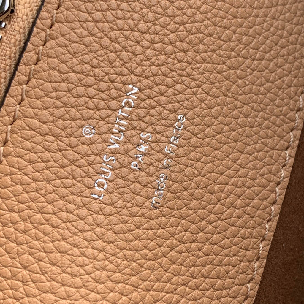 M59655 BELLA TOTE monogram 32cm orange yellow Soft perforated cowhide