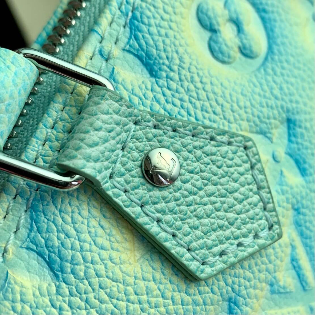 M81625 Nano Speedy Monogram Empreinte 16cm green