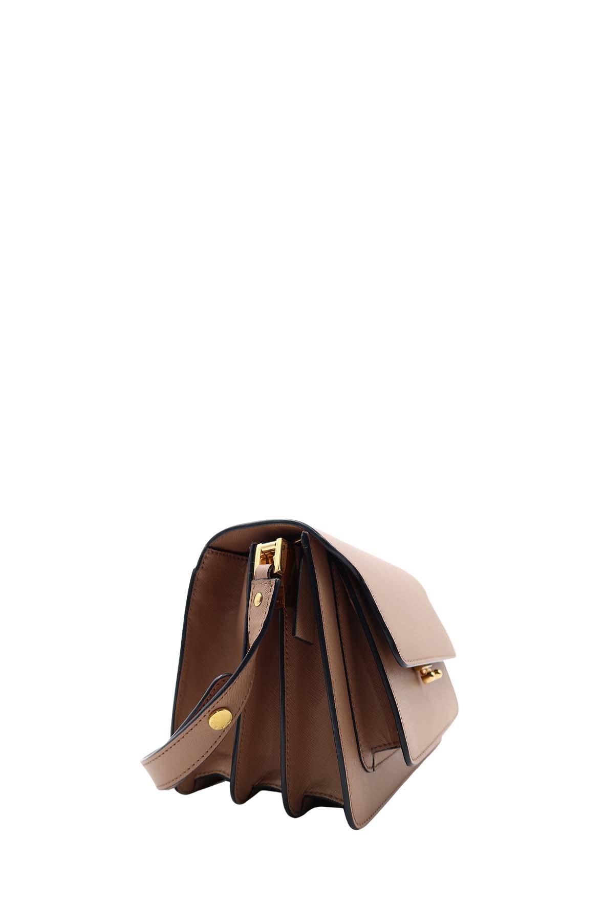 Trunk Medium Shoulder Bag Nude