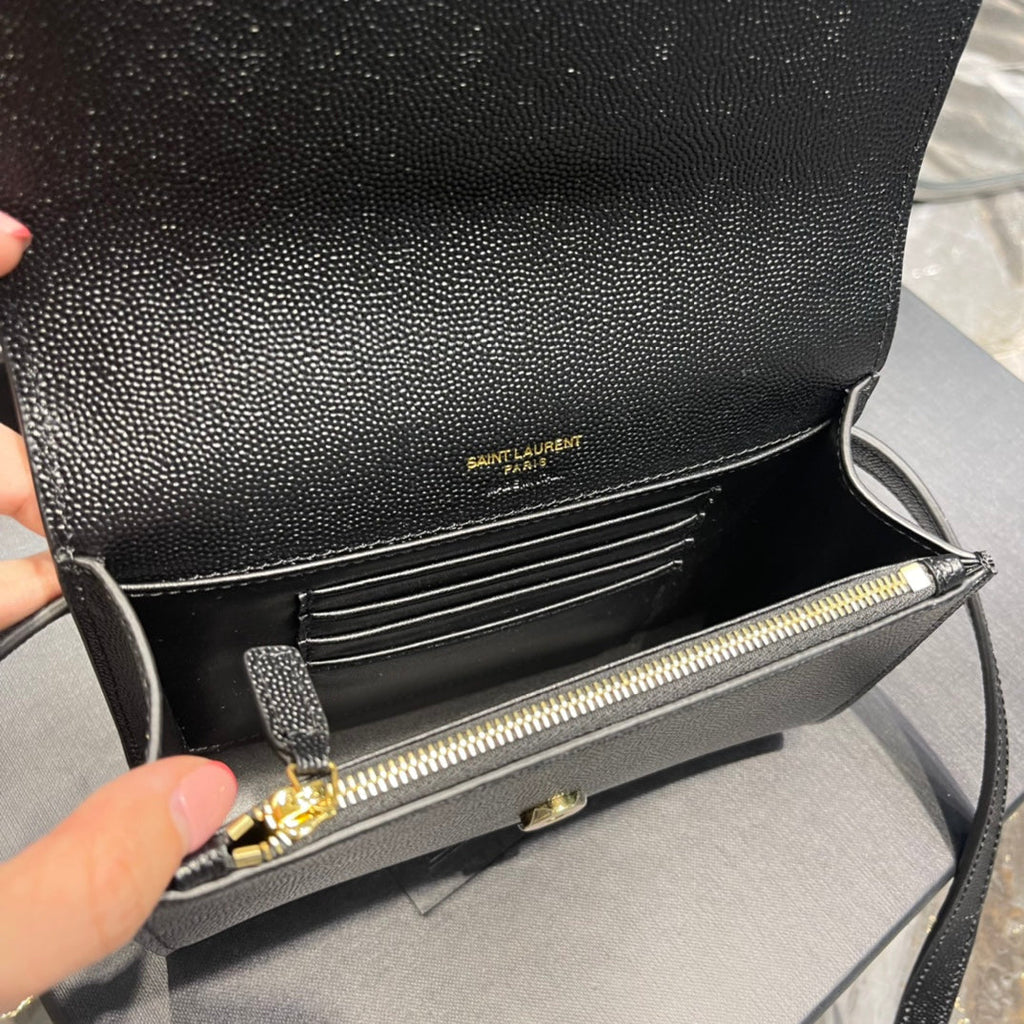 Top Quality Kate Belt Bag Black For Women, Women’s Bags 7in/18cm YSL 534395BOW0J1000