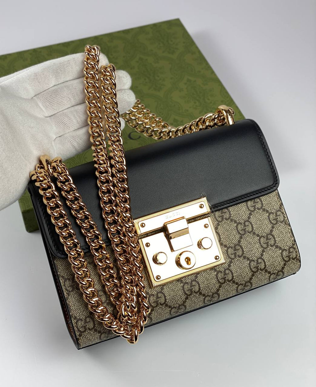 Small Padlock GG Shoulder Bag