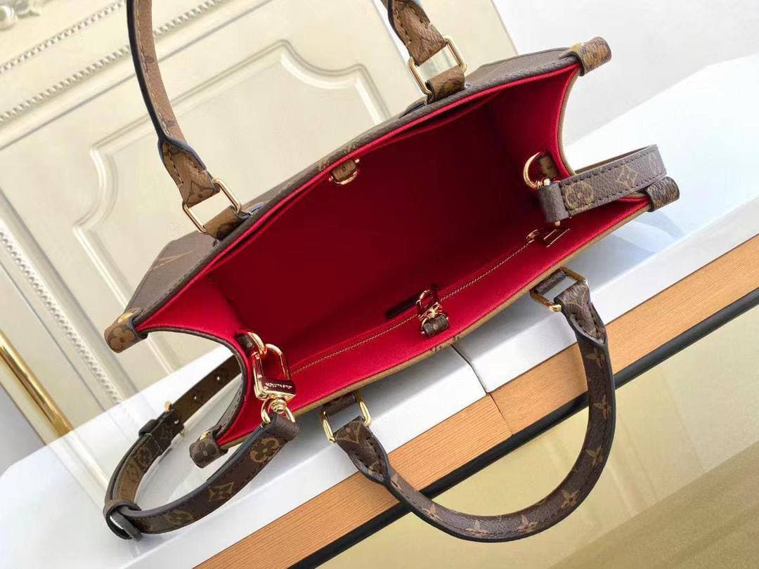 Louis Vuitton OnTheGo PM Monogram Canvas For Women,  Shoulder Bags 9.8in/25cm Louis Vuitton