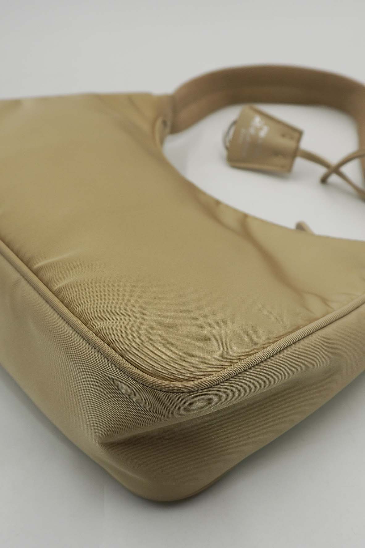 Re-Nylon Re-Edition 2000 Mini Shoulder Bag Beige