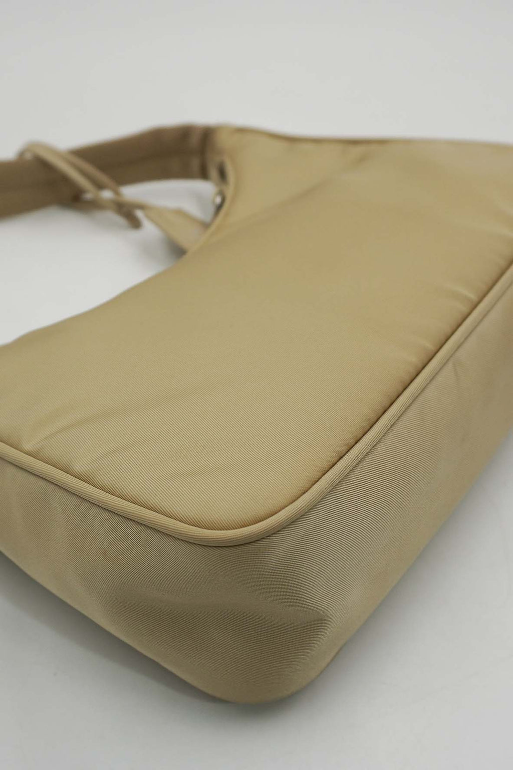 Re-Nylon Re-Edition 2000 Mini Shoulder Bag Beige