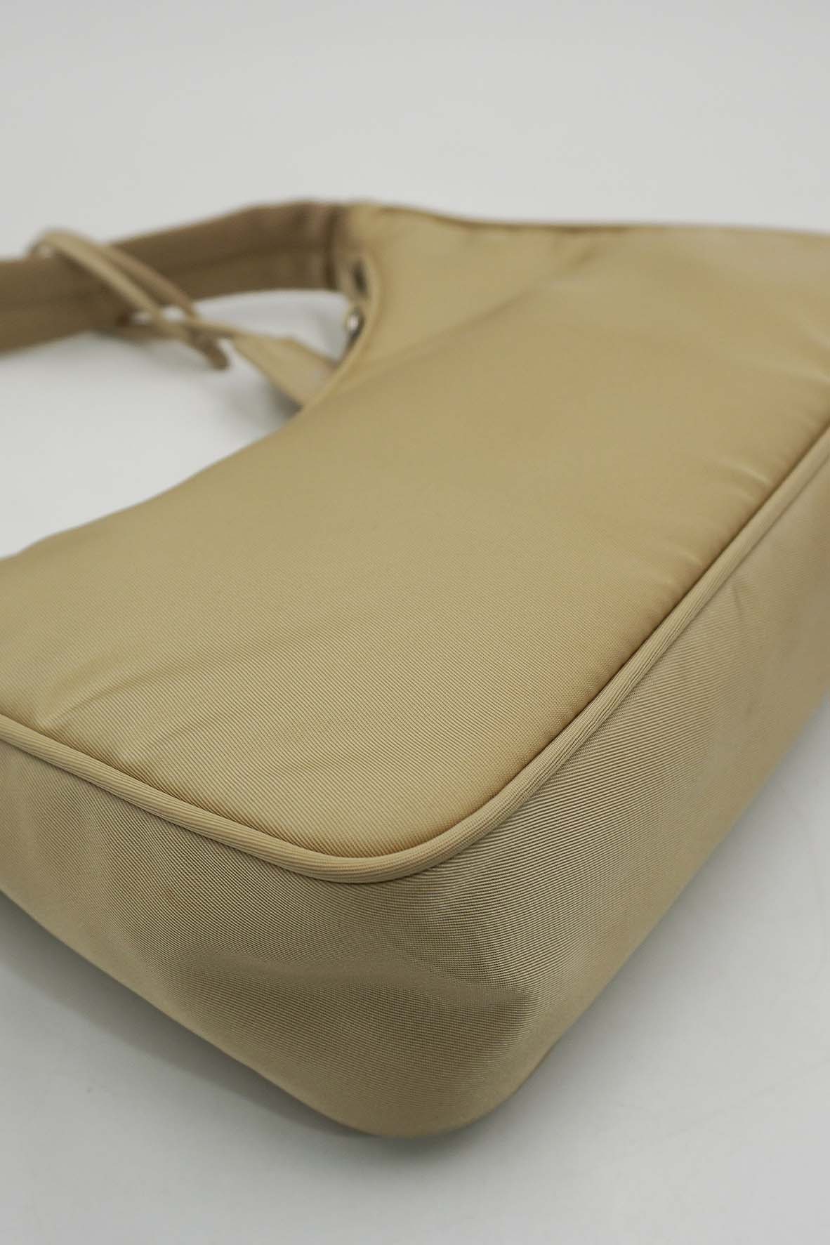 Re-Nylon Re-Edition 2000 Mini Shoulder Bag Beige