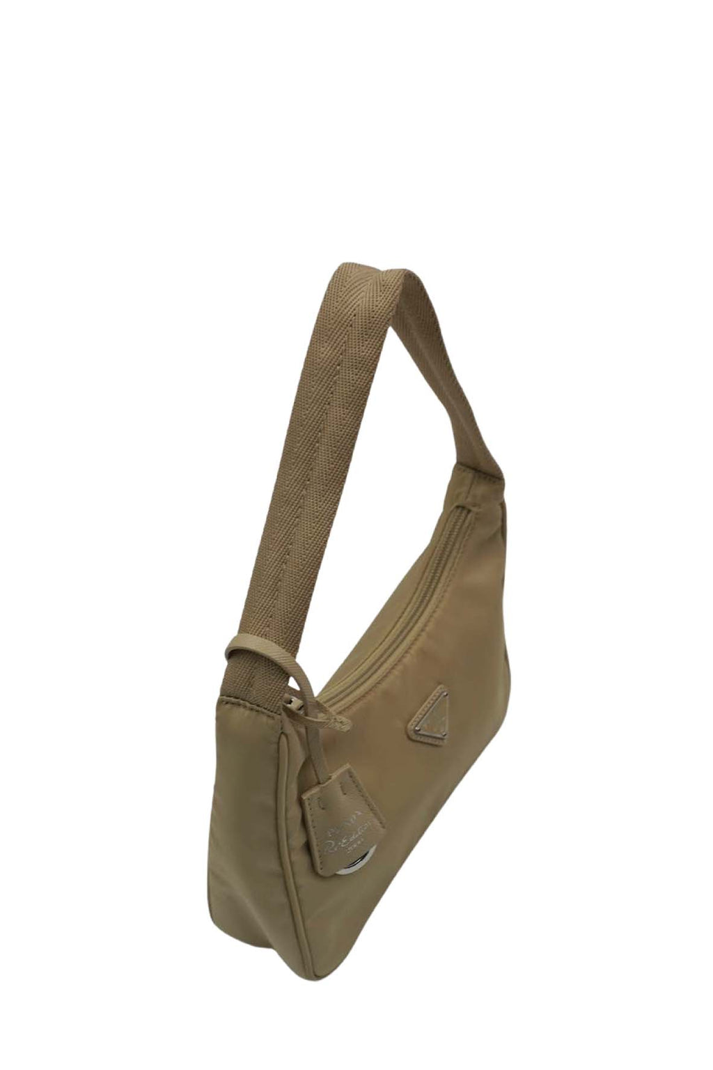 Re-Nylon Re-Edition 2000 Mini Shoulder Bag Beige