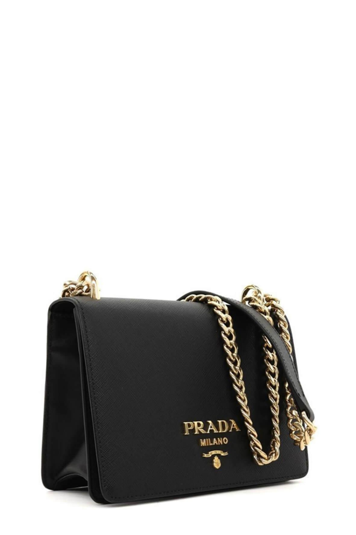 Safano Chain Convertible Crossbody Black