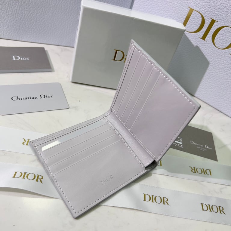 dir WALLET GREY CD DIAMOND CANVAS 11CM