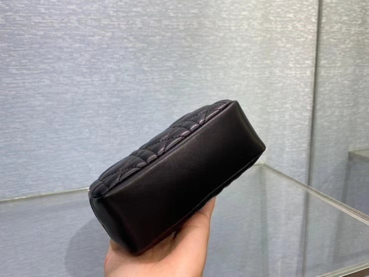 dir SMALL CARO ZIPPED POUCH BLACK CANNAGE  S5045UNSQ M900