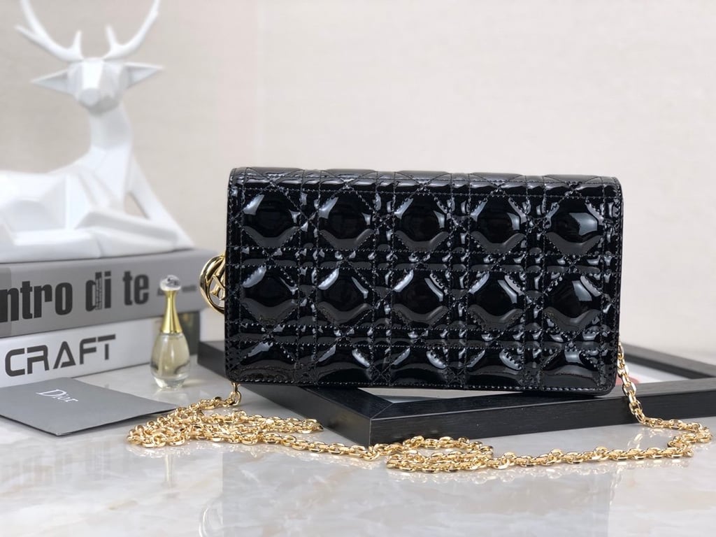 dir LADY POUCH CHERRY BLACK S0204OVRB_M900