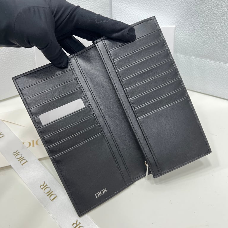 dir LONG WALLET BLACK 17.5CM