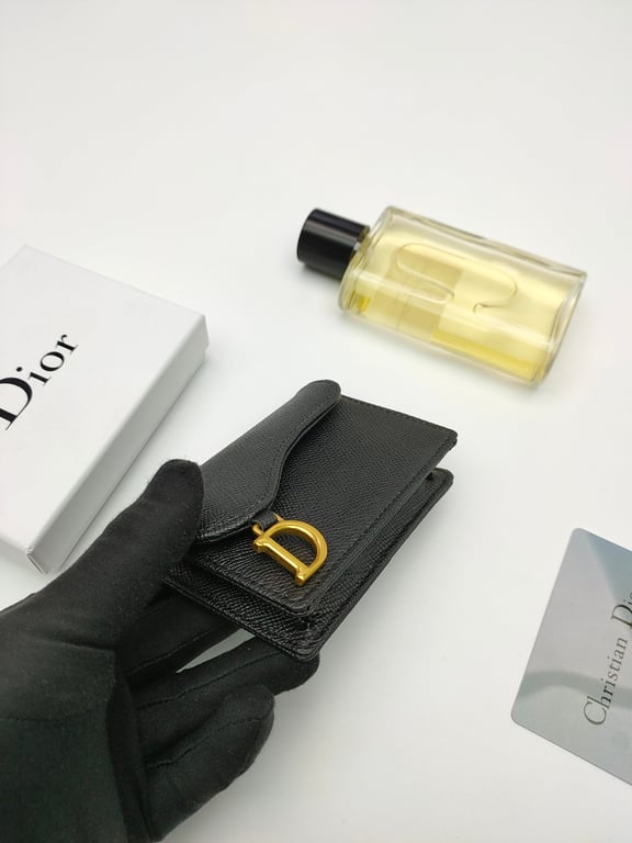 dir SADDLE FLAP CARD HOLDER BLACK SKIN S5611CCEH_M900