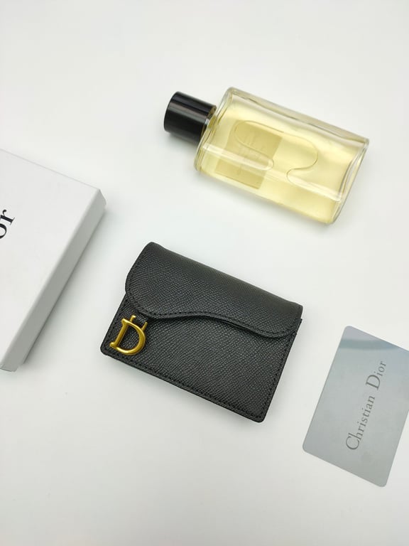 dir SADDLE FLAP CARD HOLDER BLACK SKIN S5611CCEH_M900