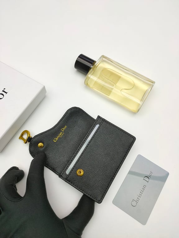dir SADDLE FLAP CARD HOLDER BLACK SKIN S5611CCEH_M900