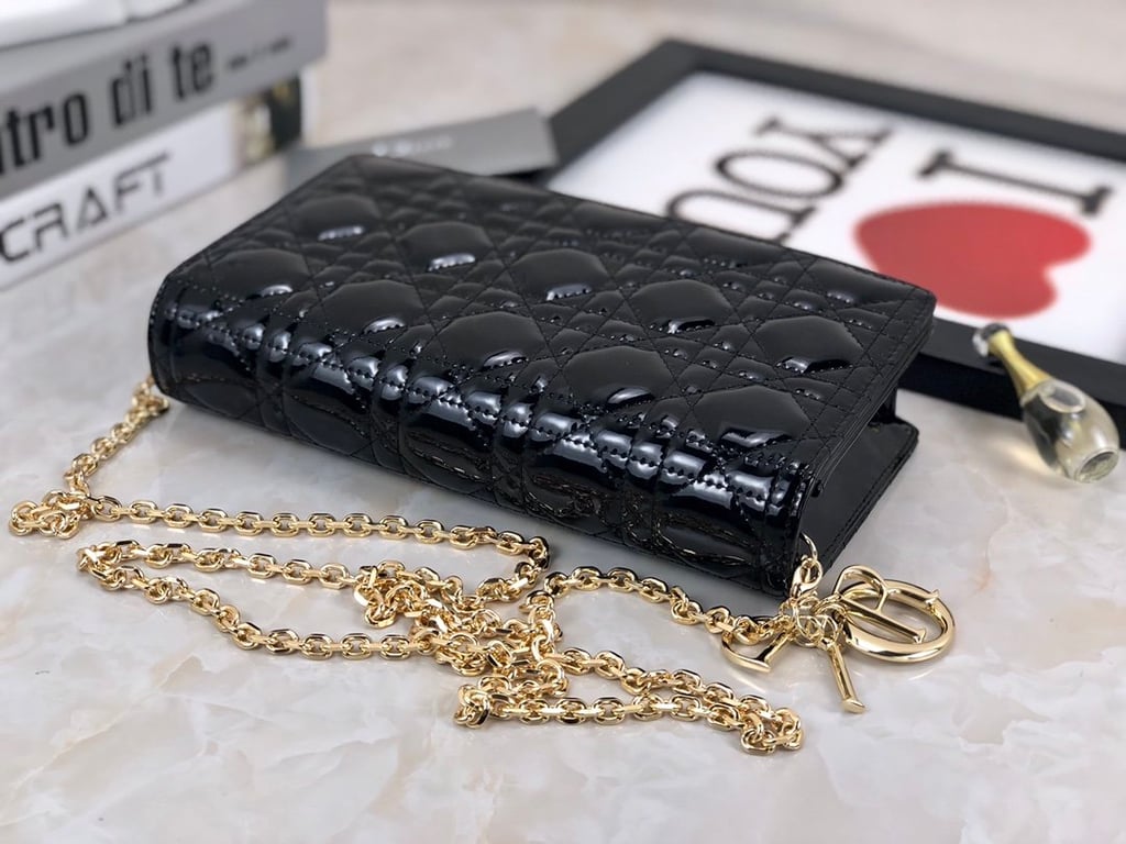 dir LADY POUCH CHERRY BLACK S0204OVRB_M900