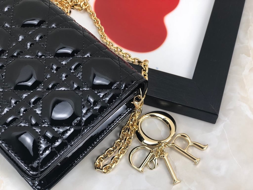 dir LADY POUCH CHERRY BLACK S0204OVRB_M900