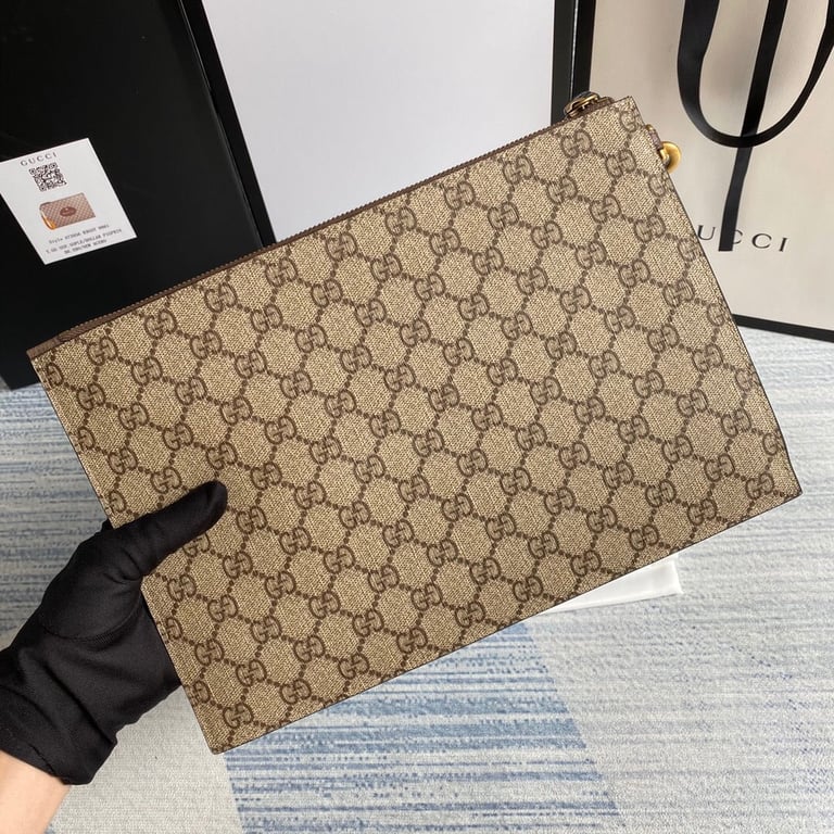 Gucci NEO  SUPREME POUCH Neo 30.5CM BEGIE 473956 K9GOT 8861