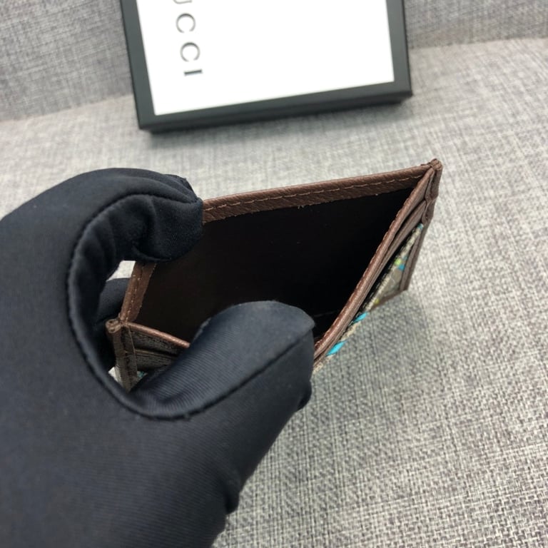 Gucci X DISNEY DONALD DUCK WALLET BROWN 10CM