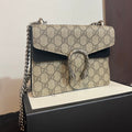 Gucci Mini Dionysus Beige GG Supreme Canvas Shoulder Bag