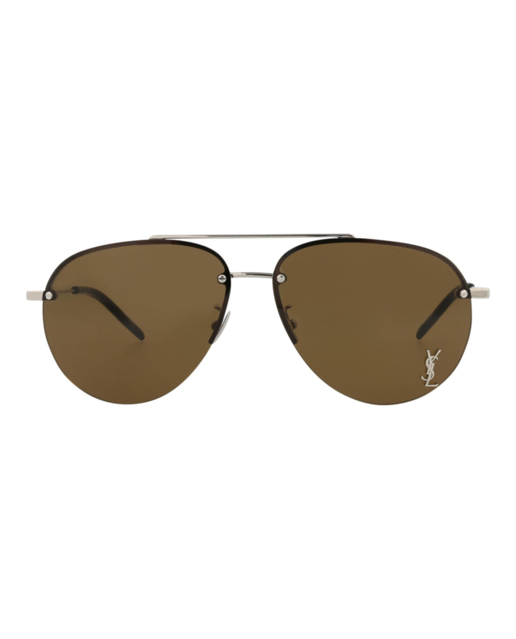 Saint Laurent Aviator-Frame Metal Sunglasses Unisex-Adult CLASSIC11F-30001169-006