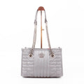 Gucci GG Marmont MatelassÃƒÆ’Ã‚Â© Leather Medium Shoulder Bag - Light Gray