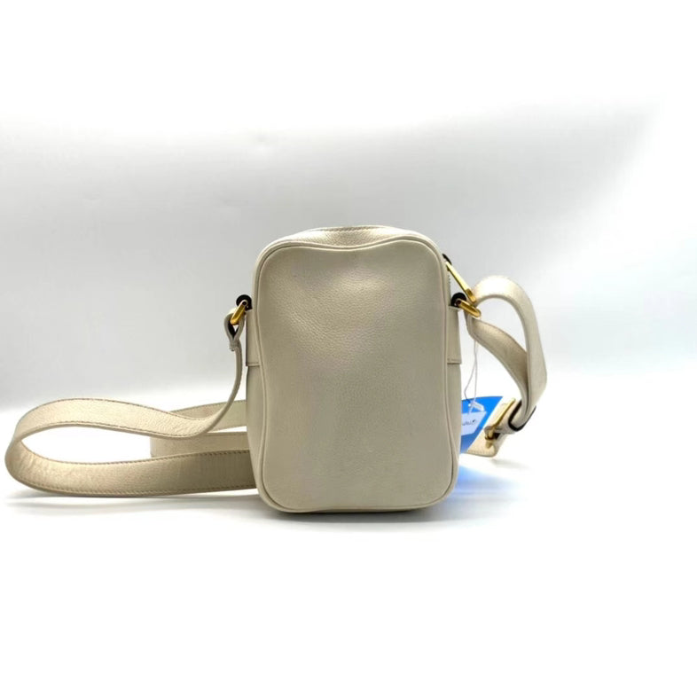 Gucci Beige Leather Crossbody Bag MeDiorum