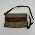 Gucci Canvas Brown Leather Crossbody Bag MeDiorum