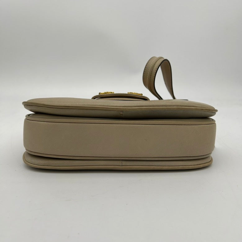 Gucci Beige Leather Crossbody Bag MeDiorum