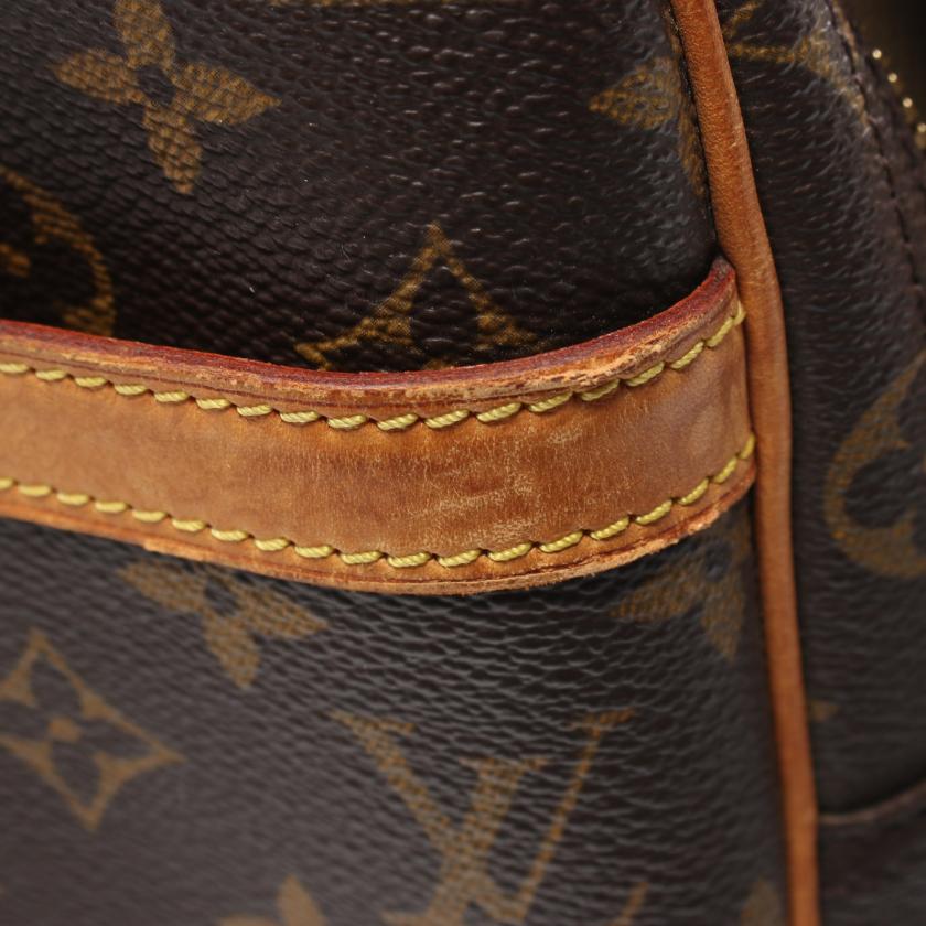 Louis Vuitton Reporter PM Monogram Brown PVC Leather Shoulder Bag