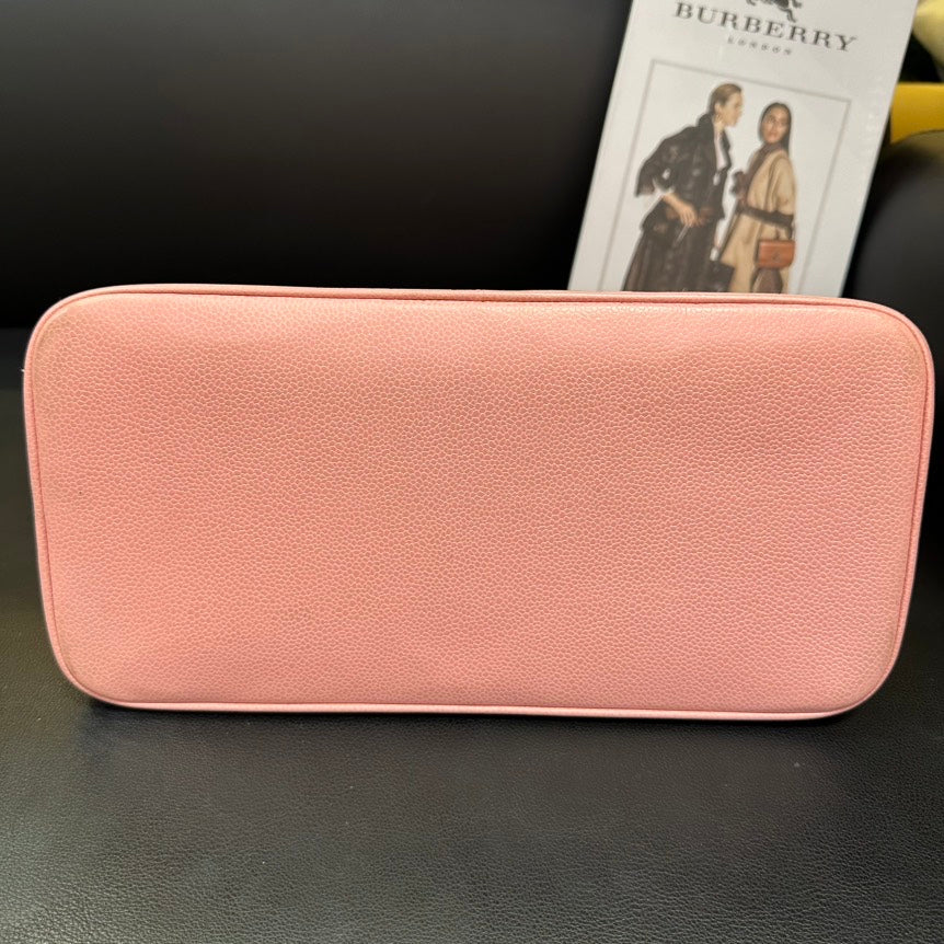 Chanel Cherry Blossom Pink Quilted Hilton Shoulder Bag 30cm