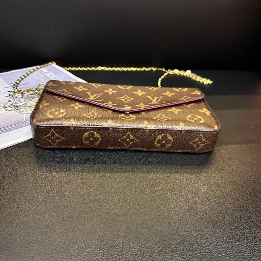 Louis Vuitton Monogram Three-In-One Crossbody Bag Brown MeDiorum