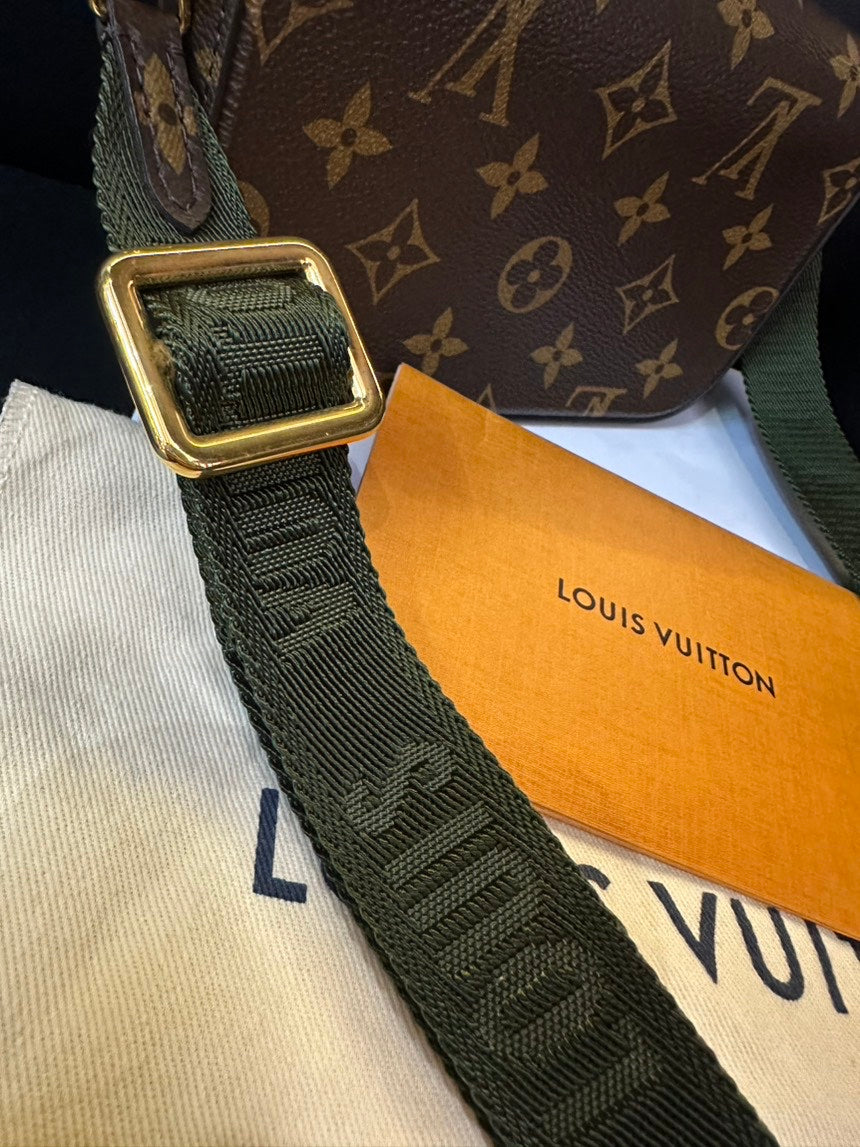 Louis Vuitton Brown Monogram Canvas Three In One Shoulder Bag 17cm