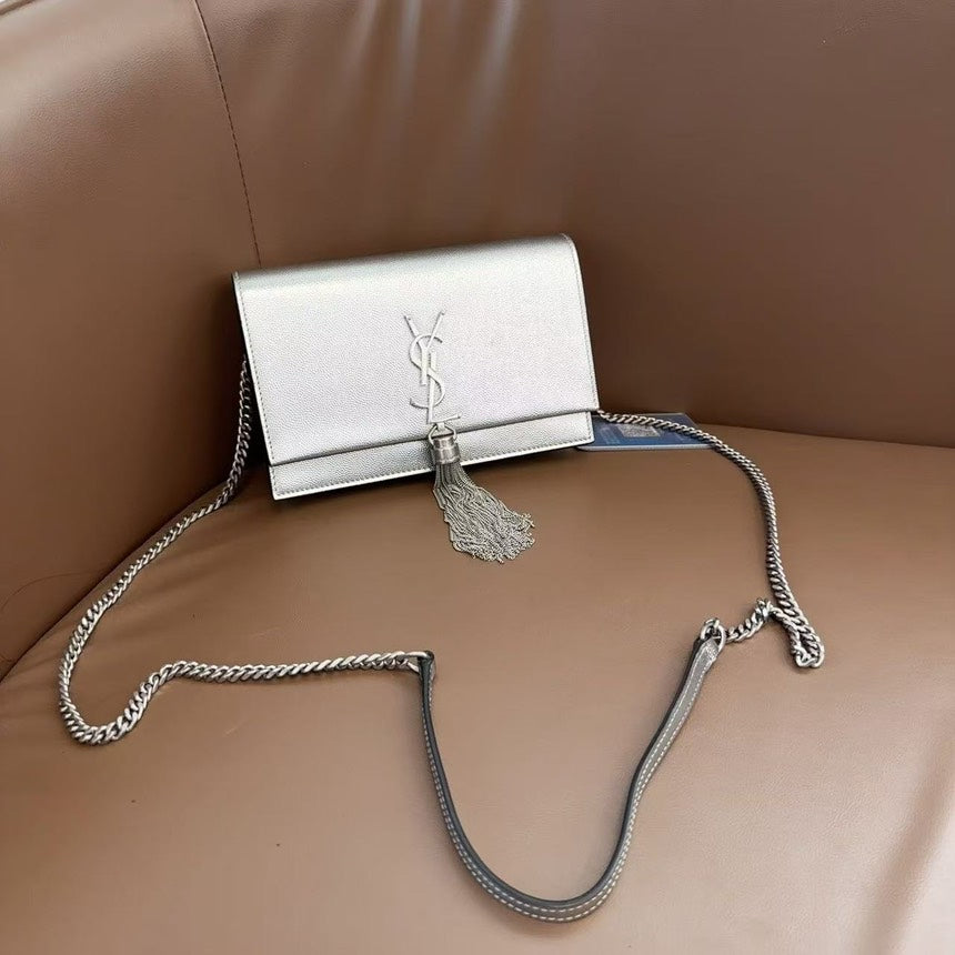 YSL Saint Laurent SiLouis Vuittoner Tassel Crossbody Bag MeDiorum