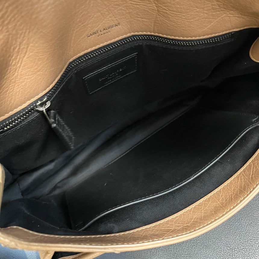 Saint Laurent MeDiorum Niki Crossbody Bag Milk Tea Color