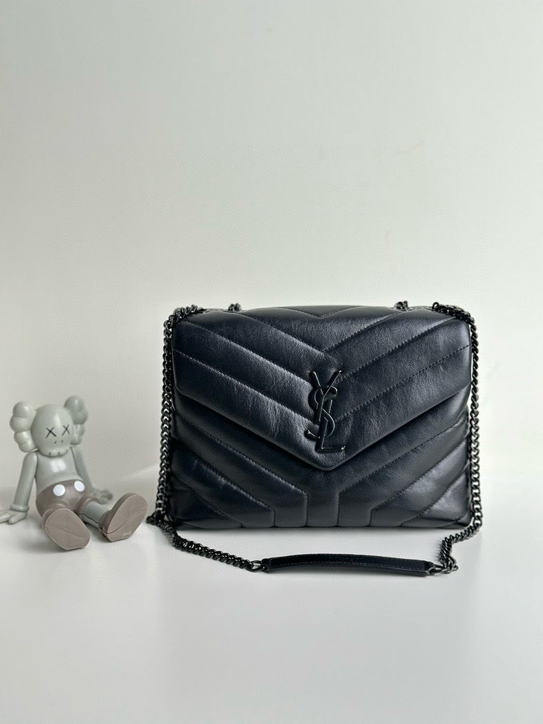 Yves Saint Laurent Loulou Black Shoulder Bag