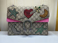 Gucci Dionysus Heart Beige Pink Small Shoulder Bag