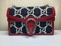 Gucci Dionysus Red Black Shoulder Bag Medium
