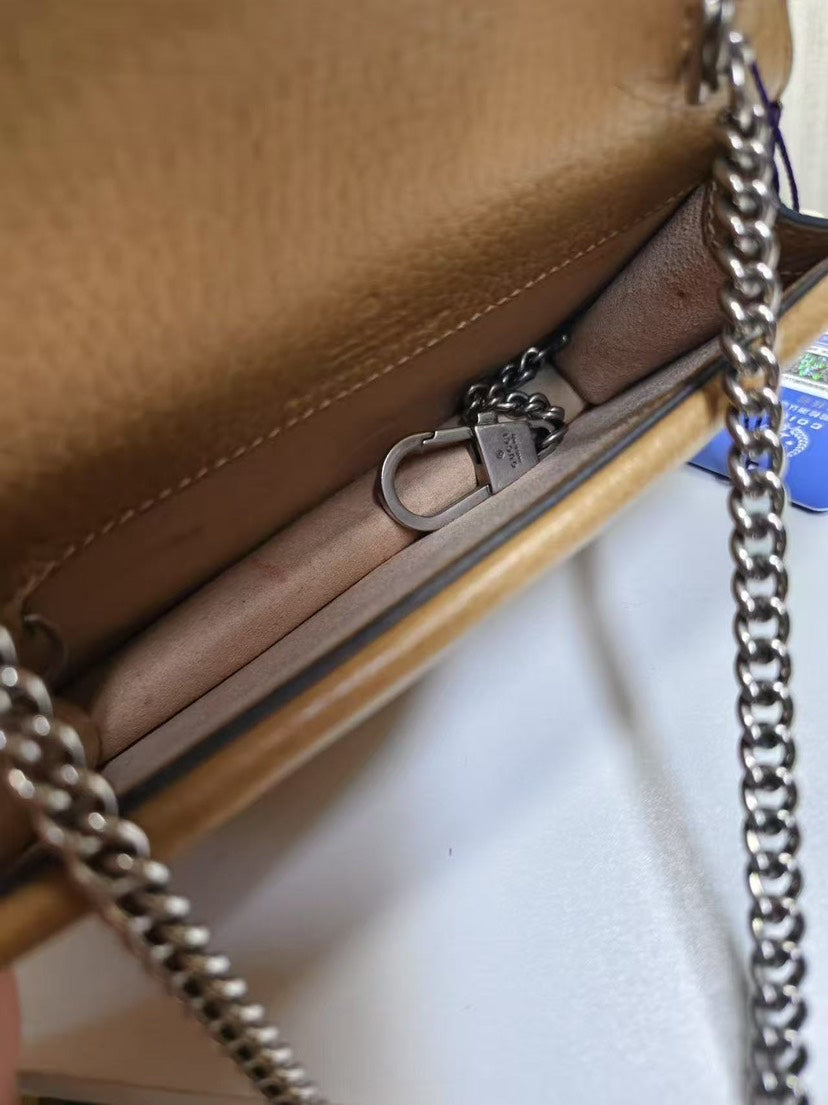 Gucci Dioronysus Mini Bag Brown Leather Crossbody