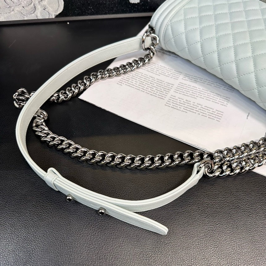 Chanel Glacier Blue MeDiorum Leboy Crossbody Bag