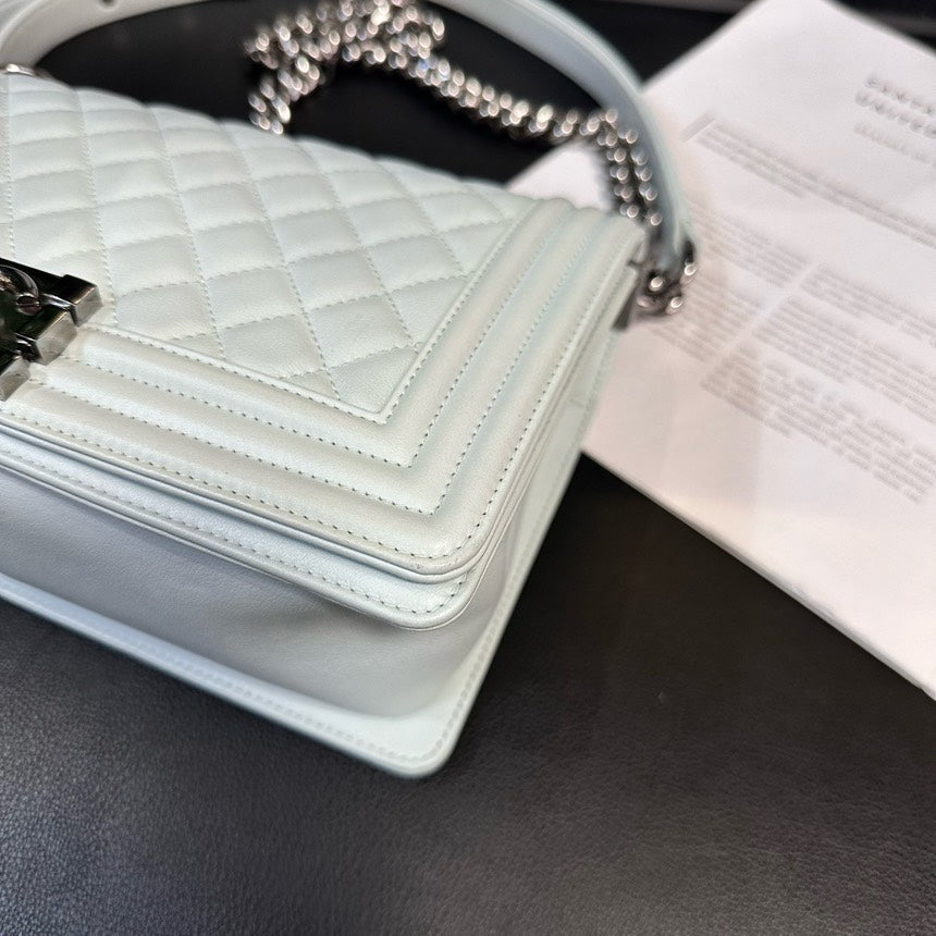 Chanel Glacier Blue MeDiorum Leboy Crossbody Bag